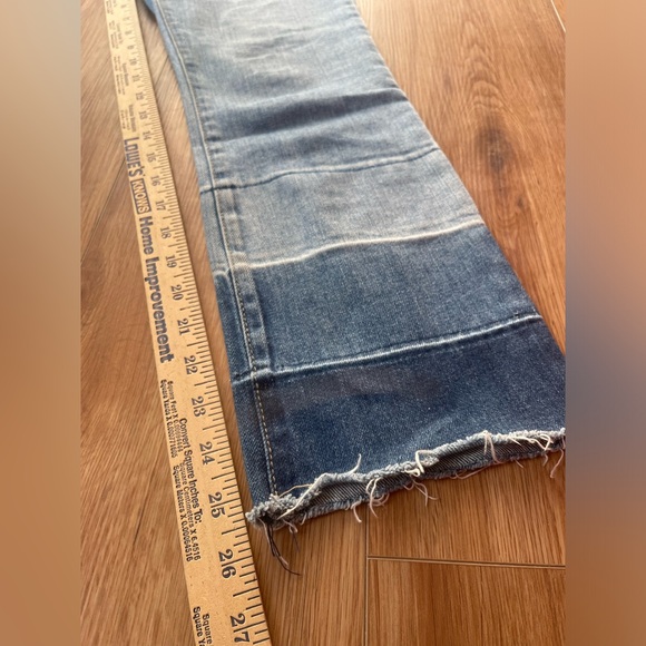 Pistola Stayin Alive ombré hem crop jeans, size 25 - Picture 7 of 8